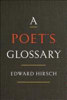A Poet's Glossary